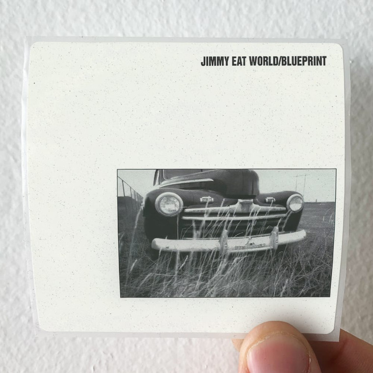 Jimmy Eat World Jimmy Eat World Blueprint Album Cover Sticker
