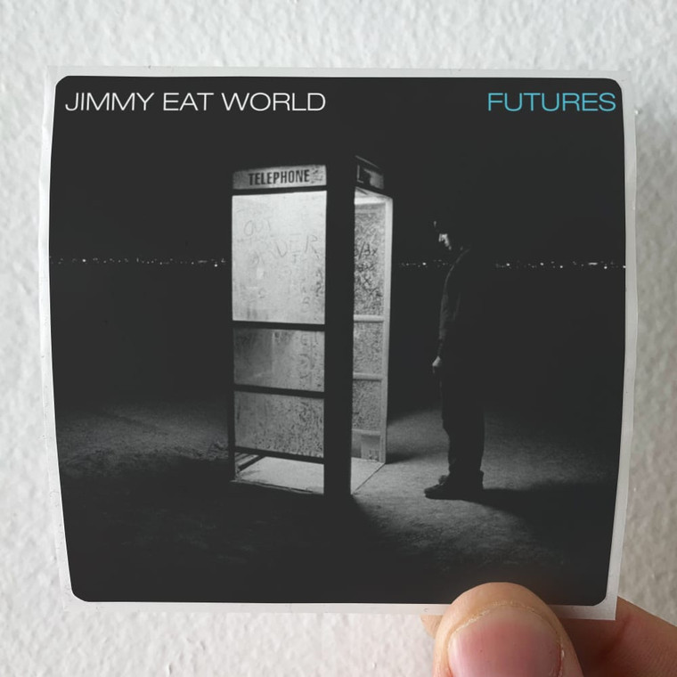 Jimmy Eat World Futures 1 Album Cover Sticker
