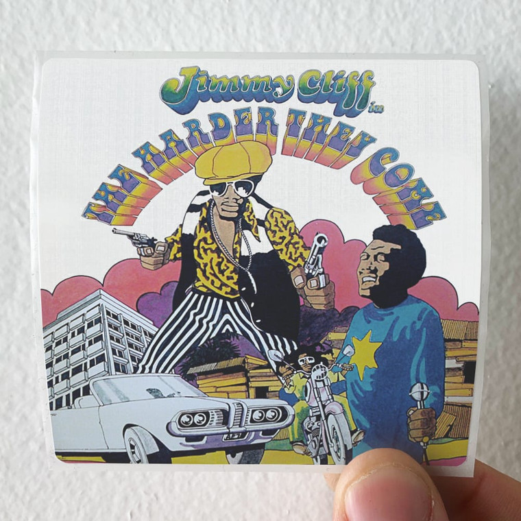 Jimmy Cliff The Harder They Come The Definitive Collection Album Cover Sticker