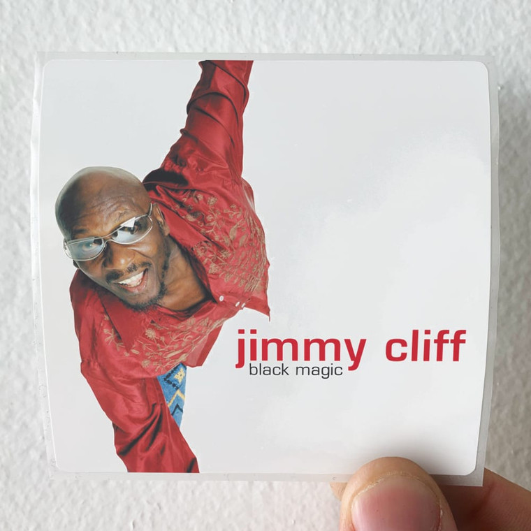 Jimmy Cliff Black Magic Album Cover Sticker