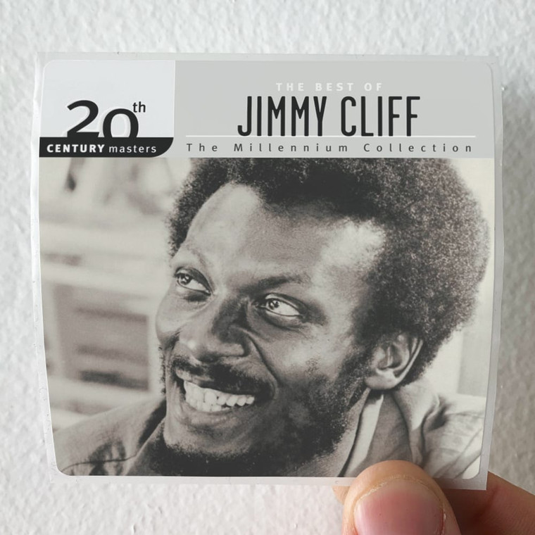 Jimmy Cliff 20Th Century Masters The Millennium Collection The Best Of J Album Cover Sticker