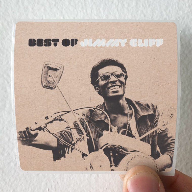Jimmy Cliff Best Of Jimmy Cliff Album Cover Sticker