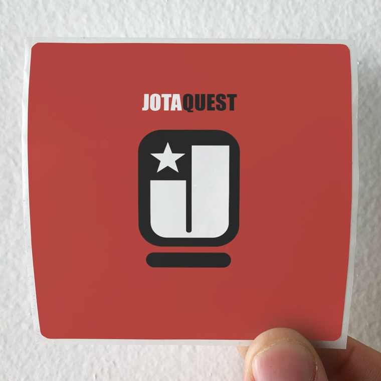 Jota Quest Discotecagem Pop Variada Album Cover Sticker