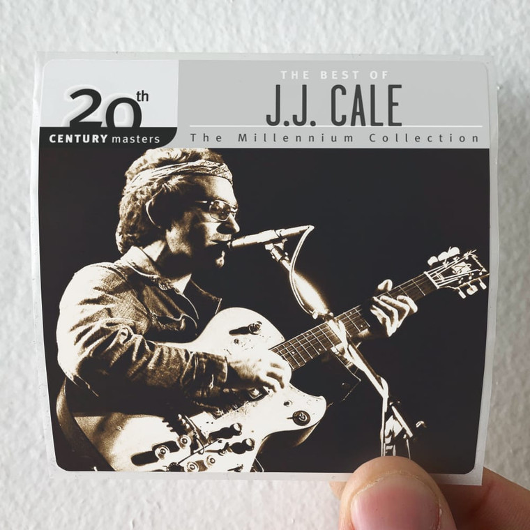 JJ Cale 20Th Century Masters The Millennium Collection The Best Of J Album Cover Sticker