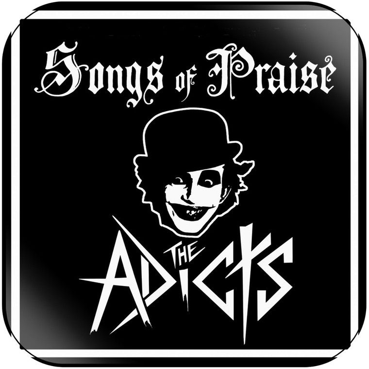 The Adicts Songs Of Praise Album Cover Sticker Album Cover Sticker
