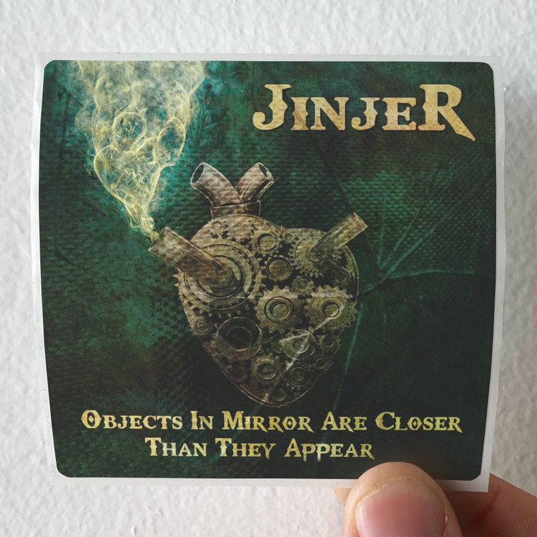 Jinjer Objects In Mirror Are Closer Than They Appear Album Cover Sticker
