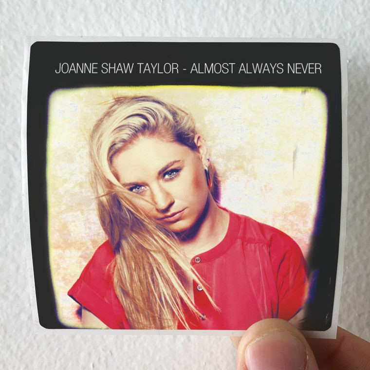 Joanne Shaw Taylor Almost Always Never Album Cover Sticker