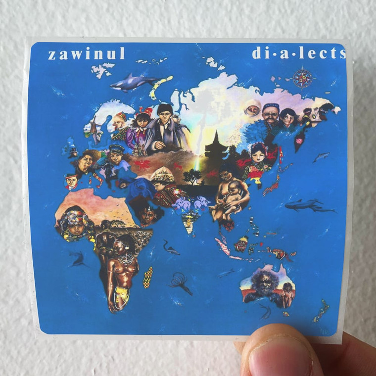 Joe Zawinul Dialects Album Cover Sticker
