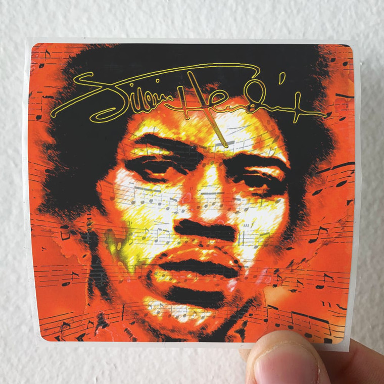 Jimi Hendrix Astro Man Album Cover Sticker