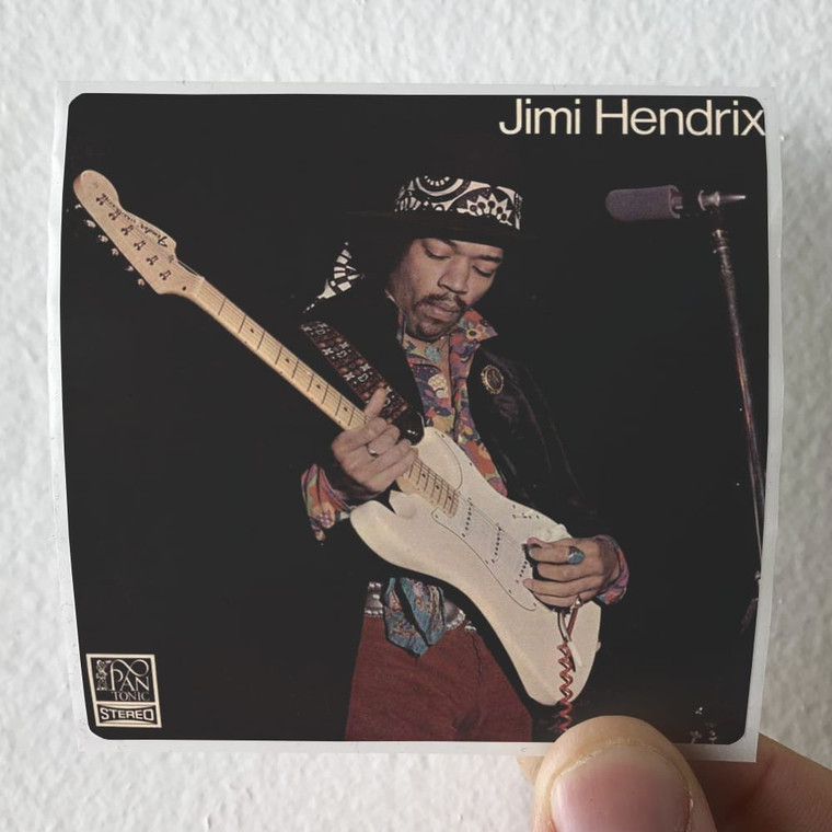 Jimi Hendrix  At His Best 1 Album Cover Sticker