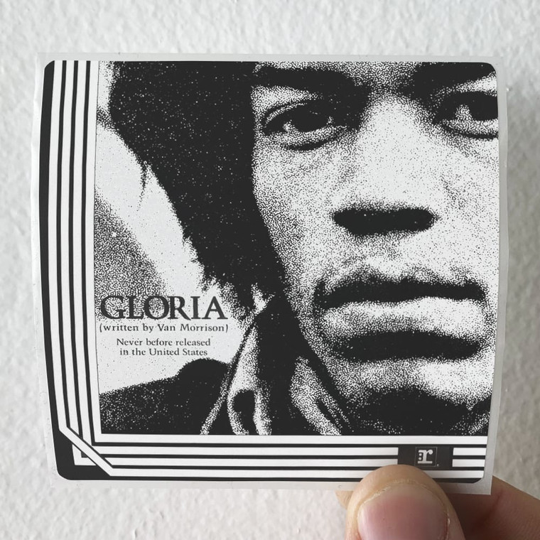 Jimi Hendrix Gloria 3 Album Cover Sticker