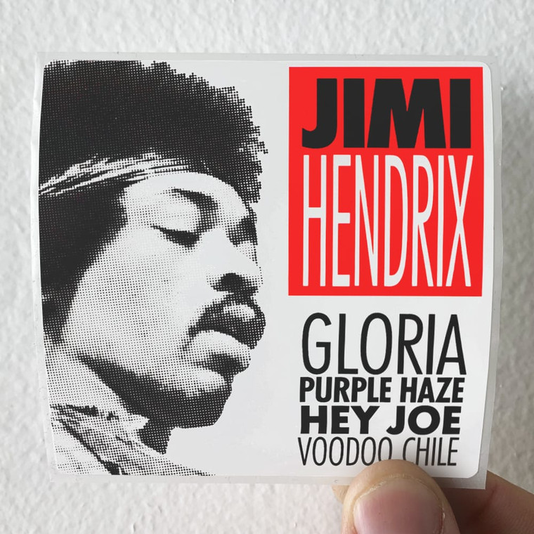 Jimi Hendrix Gloria 2 Album Cover Sticker