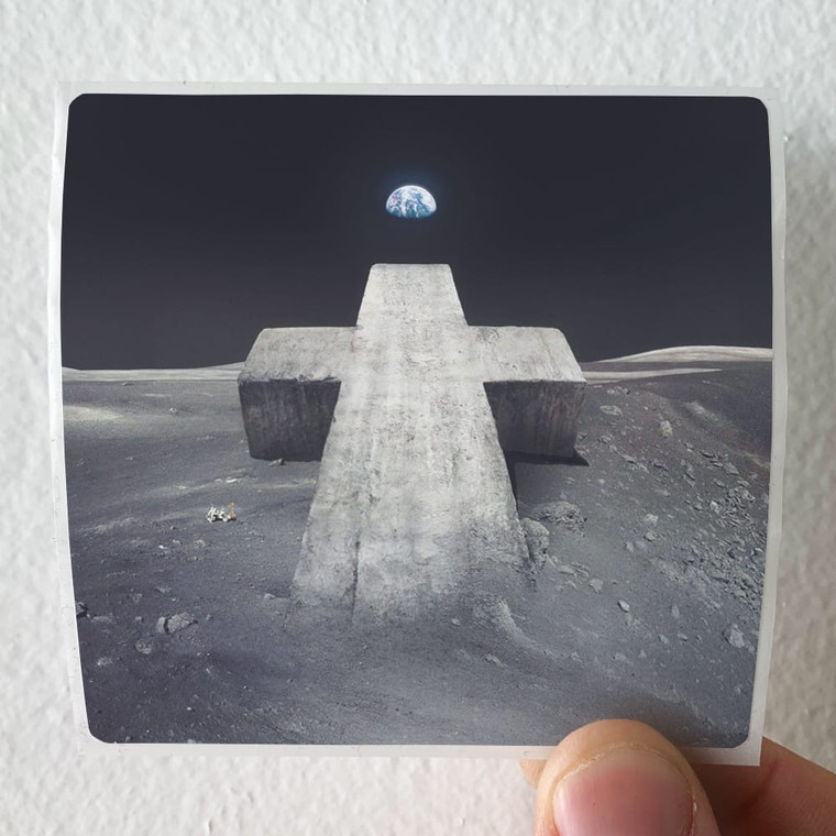 Justice New Lands Album Cover Sticker