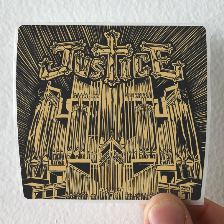 Justice Waters Of Nazareth Album Cover Sticker