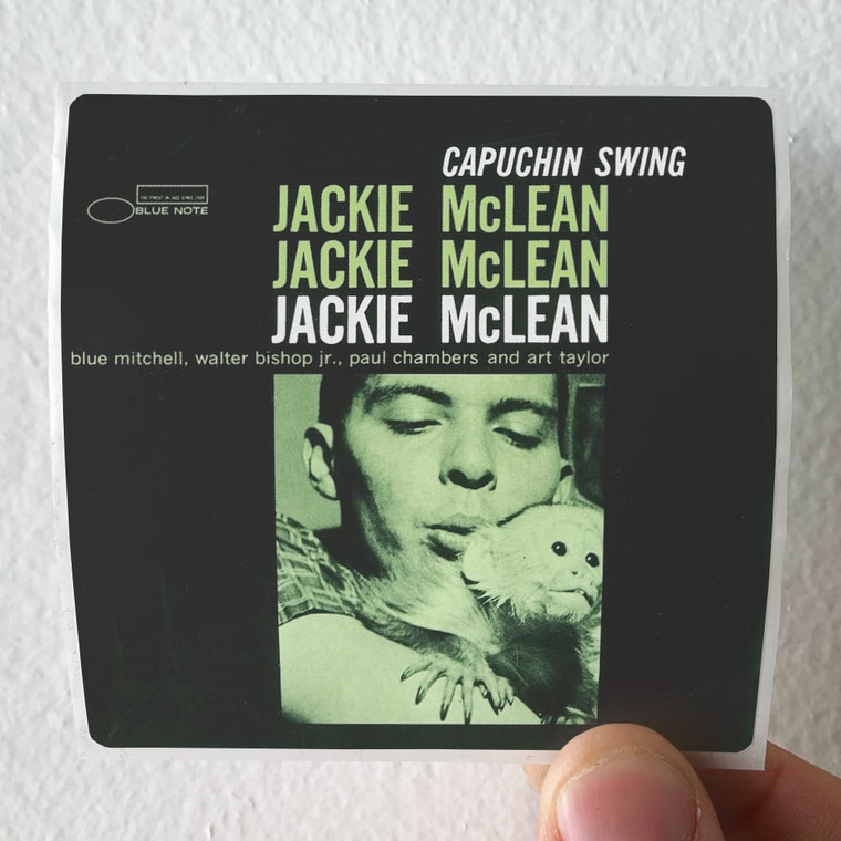 Jackie McLean Capuchin Swing Album Cover Sticker