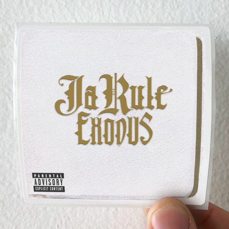 Ja Rule Exodus Album Cover Sticker