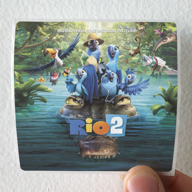 John Powell Rio 2 Album Cover Sticker