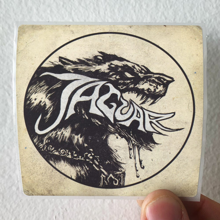 Jaguar Opening The Enclosure Album Cover Sticker