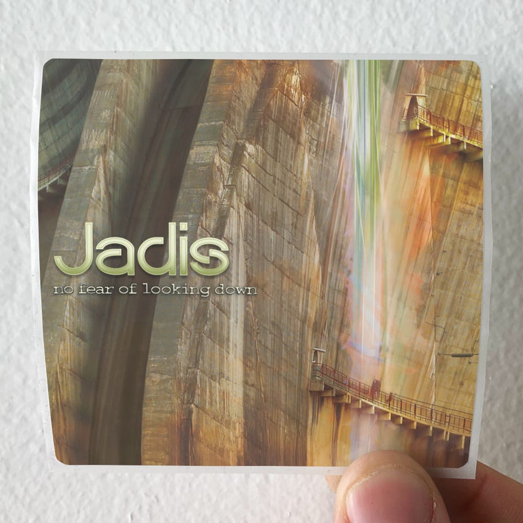 Jadis No Fear Of Looking Down Album Cover Sticker