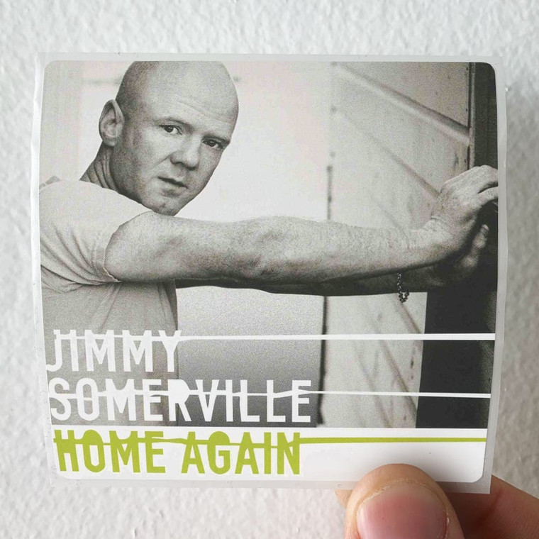 Jimmy Somerville Home Again Album Cover Sticker