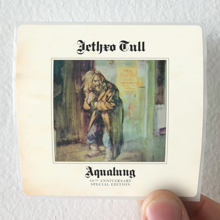 Jethro Tull Aqualung 1 Album Cover Sticker