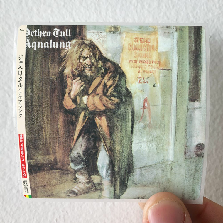 Jethro Tull Aqualung 2 Album Cover Sticker