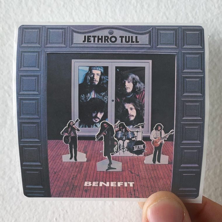 Jethro Tull Benefit Album Cover Sticker