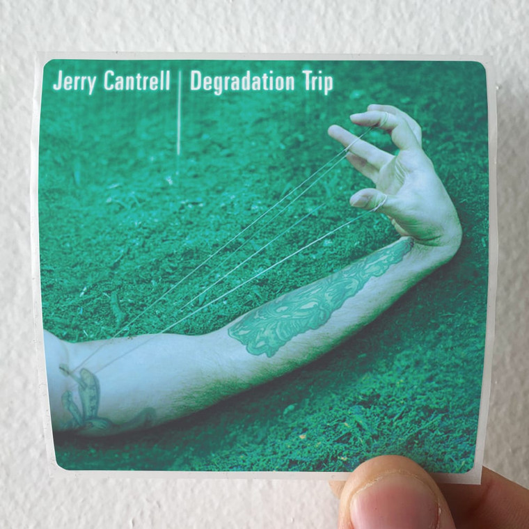 Jerry Cantrell Degradation Trip Album Cover Sticker