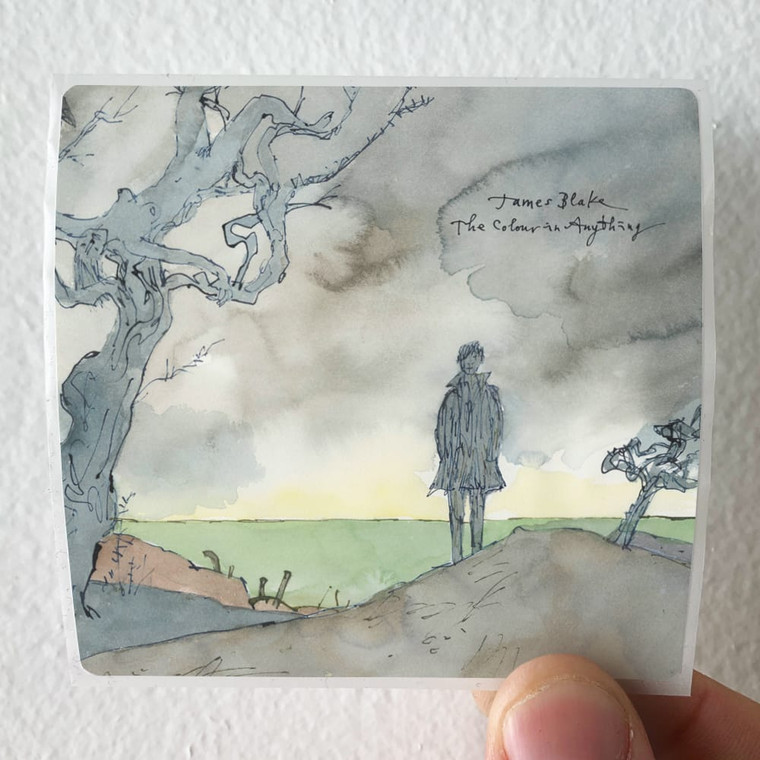 James Blake The Colour In Anything Album Cover Sticker