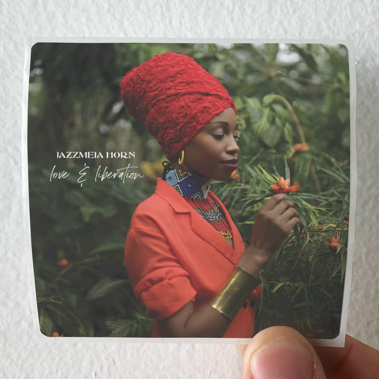Jazzmeia Horn Love And Liberation Album Cover Sticker