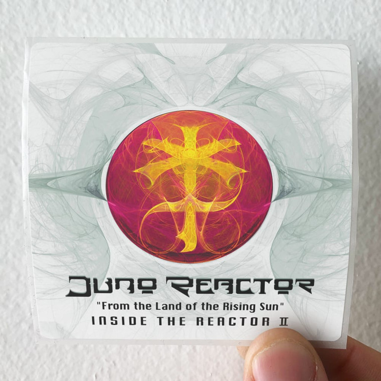 Juno Reactor Inside The Reactor Ii From The Land Of The Rising Sun Album Cover Sticker