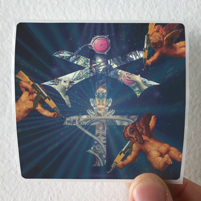 Juno Reactor The Golden Sun Remixed Album Cover Sticker