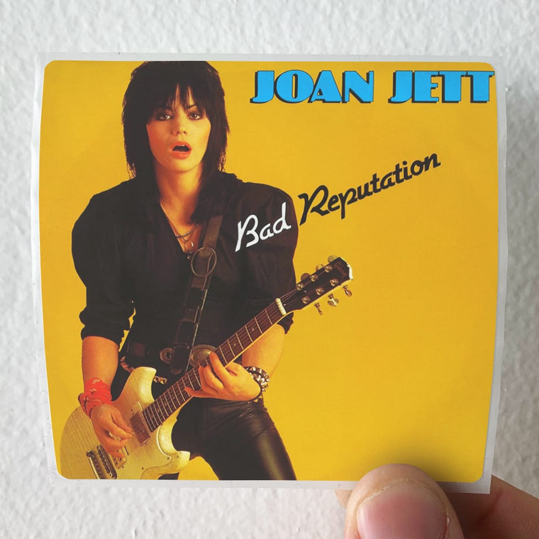 Joan Jett Bad Reputation Album Cover Sticker