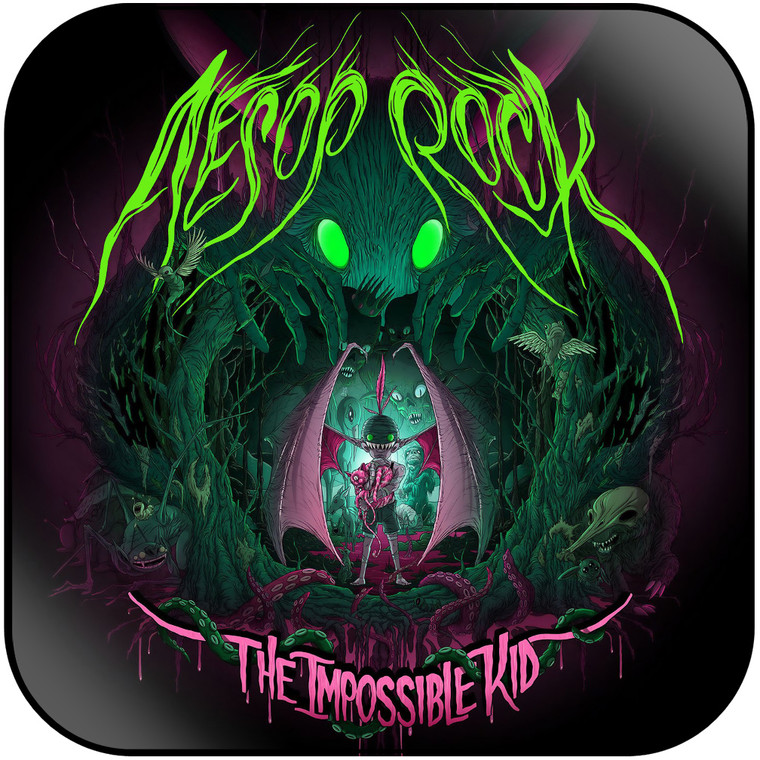 Aesop Rock The Impossible Kid Album Cover Sticker Album Cover Sticker