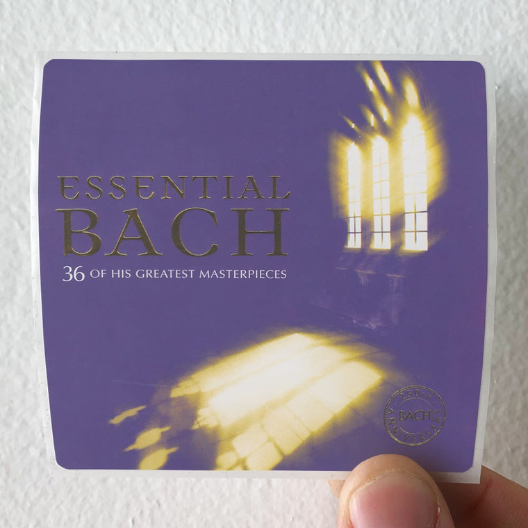 Johann Sebastian Bach Essential Bach Disc 2 Album Cover Sticker