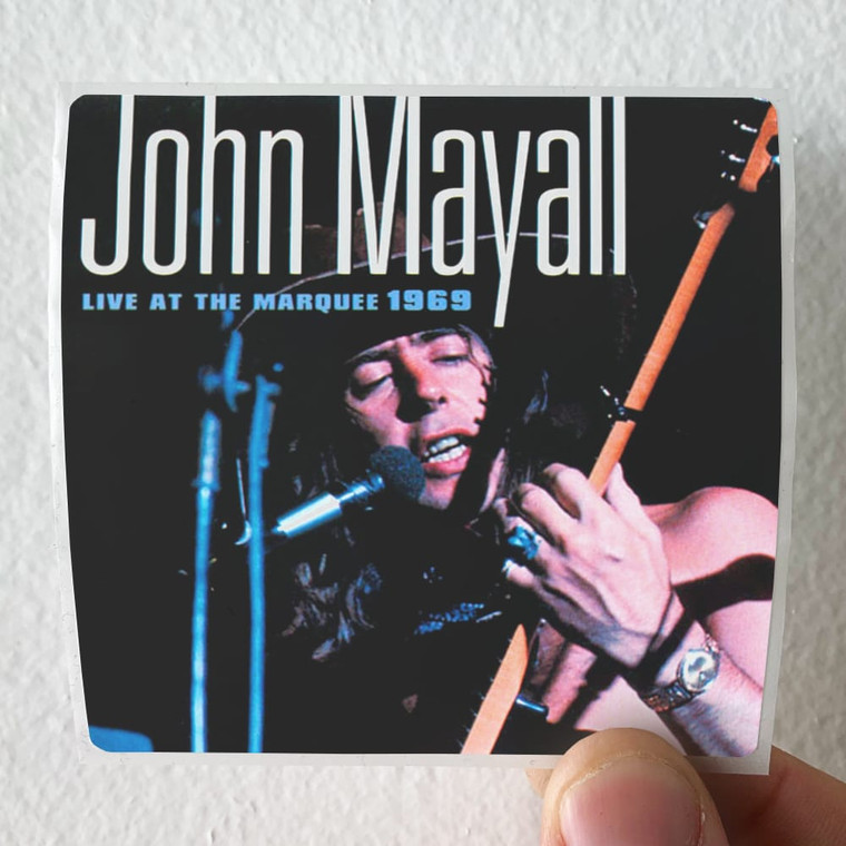 John Mayall Live At The Marquee Album Cover Sticker