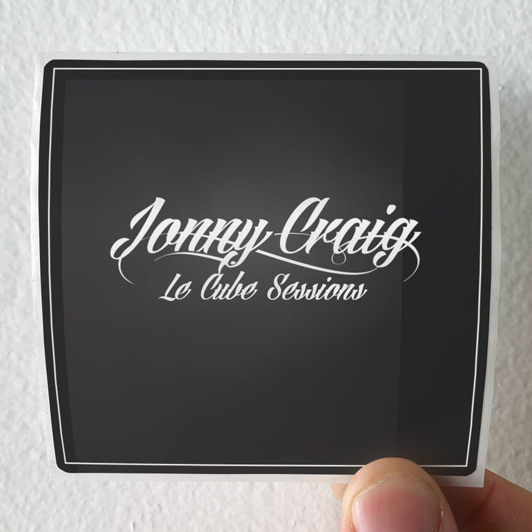 Jonny Craig The Le Cube Sessions Album Cover Sticker