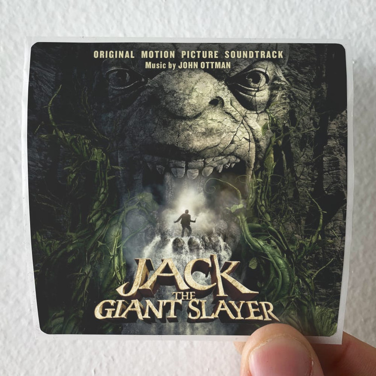 John Ottman Jack The Giant Slayer Original Motion Picture Soundtrack Album Cover Sticker