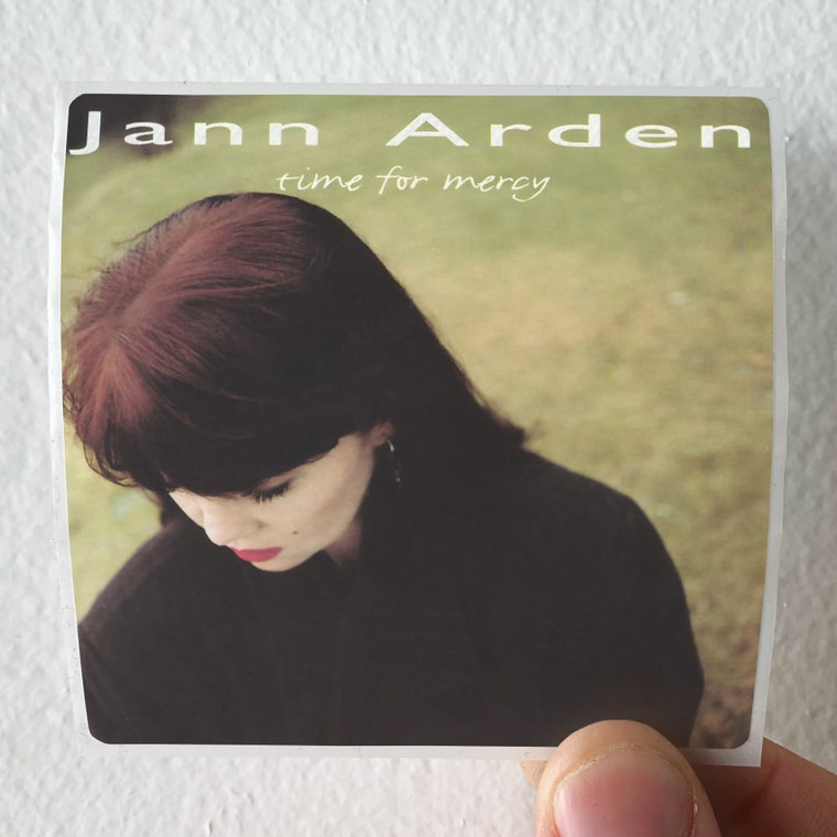 Jann Arden Time For Mercy Album Cover Sticker