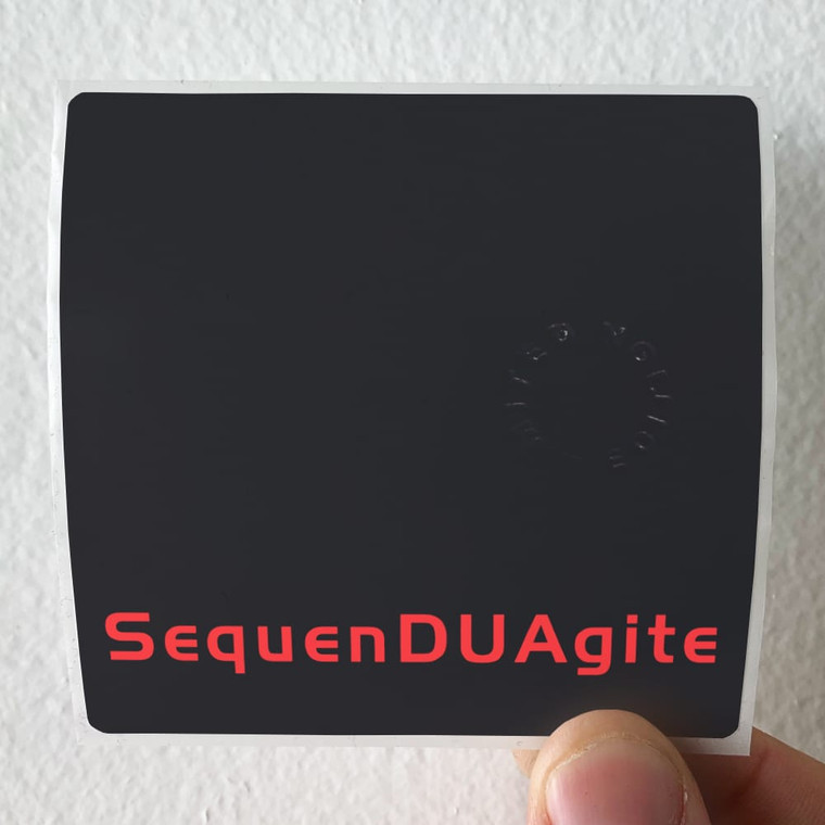 John Lakveet Sequenduagite Album Cover Sticker