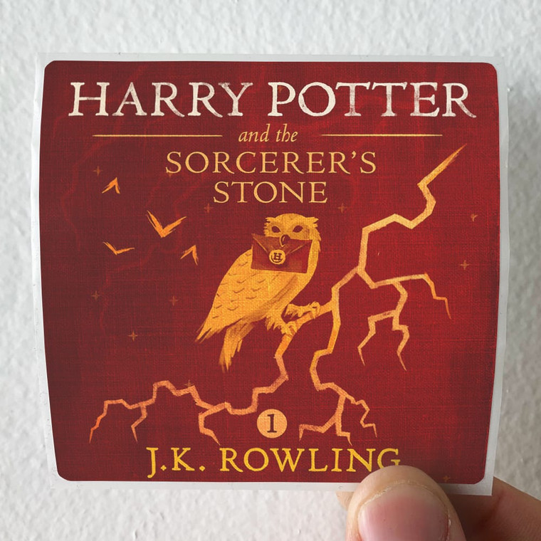 JK Rowling Harry Potter And The Sorcerers Stone Album Cover Sticker
