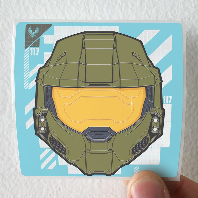 Joel Corelitz Set A Fire In Your Heart Original Music From Halo Infinite Album Cover Sticker