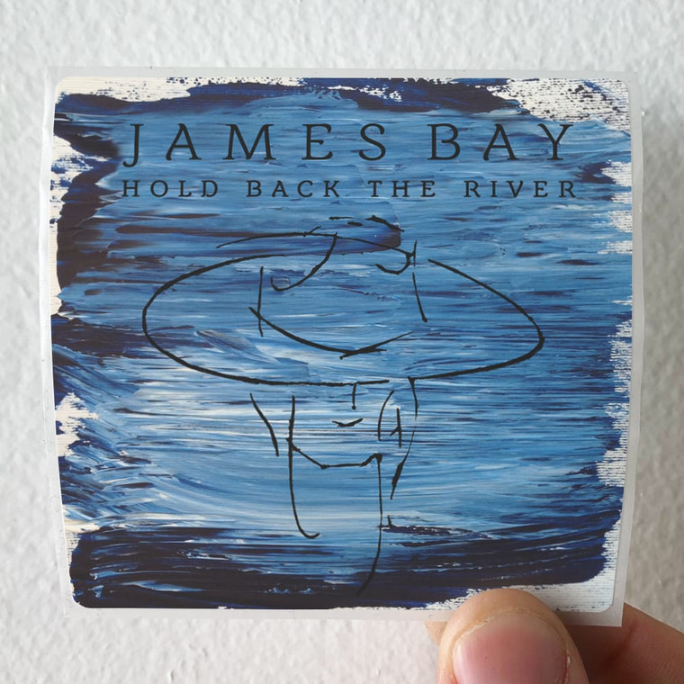 James Bay Hold Back The River Album Cover Sticker