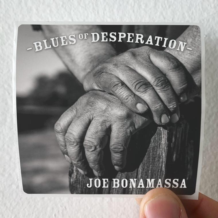 Joe Bonamassa Blues Of Desperation Album Cover Sticker