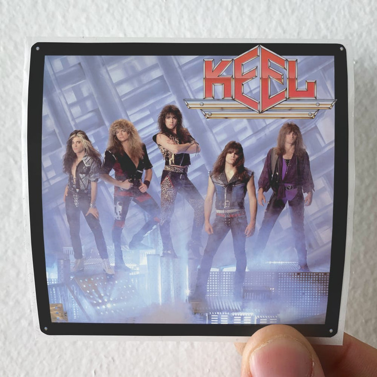 Keel Keel Album Cover Sticker