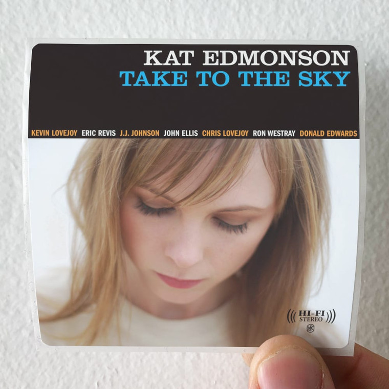 Kat Edmonson Take To The Sky Album Cover Sticker