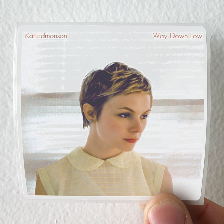 Kat Edmonson Way Down Low Album Cover Sticker