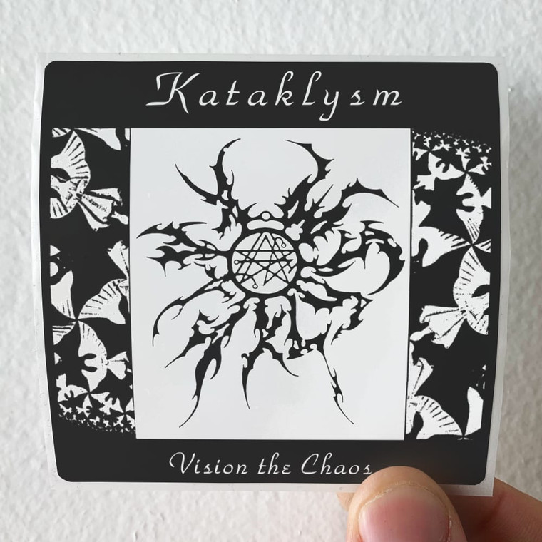 Kataklysm Vision The Chaos Album Cover Sticker