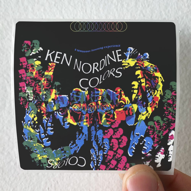 Ken Nordine Colors Album Cover Sticker