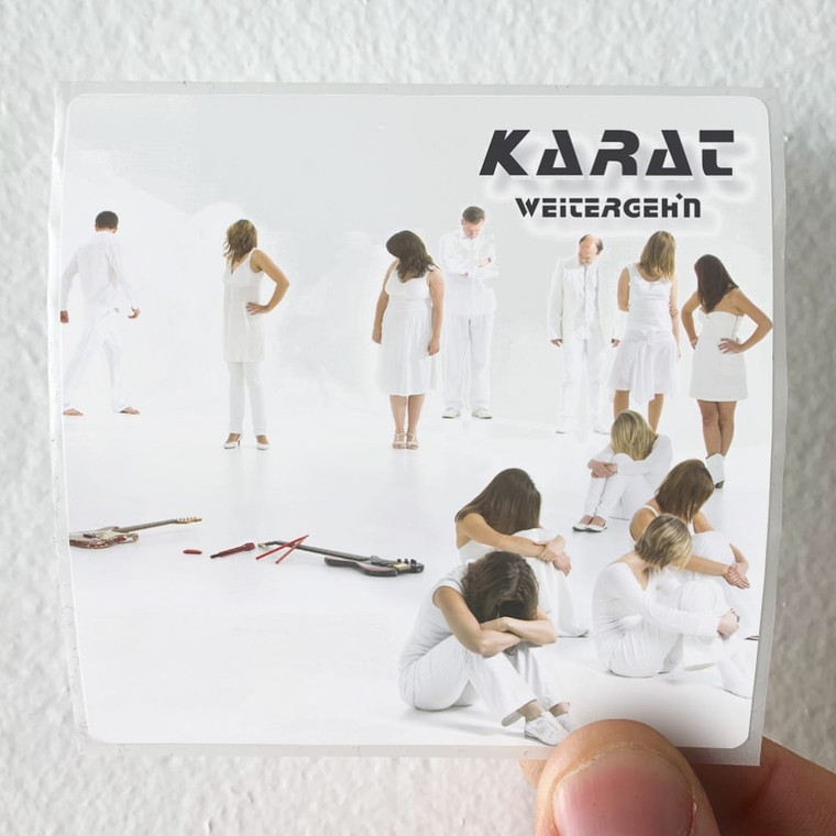 Karat Weitergehn Album Cover Sticker